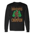 Undefeated Hide & Seek Champion Bigfoot Tshirt Long Sleeve T-Shirt Gifts ideas