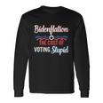 Us President Flation The Cost Of Voting Stupid 4Th July Meaningful Long Sleeve T-Shirt Gifts ideas