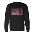 Usa American Flag Golf Lovers 4Th July Patriotic Golfer Man Cool Long Sleeve T-Shirt Gifts ideas