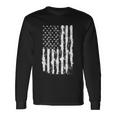Usa Flag Patriotic 4Th Of July Tattered American Flag Long Sleeve T-Shirt Gifts ideas