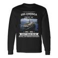 Uss America Cv 66 Cva 66 Front Long Sleeve T-Shirt Gifts ideas