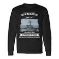 Uss Decatur Ddg Long Sleeve T-Shirt Gifts ideas