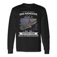 Uss Hancock Cva 19 Cv 19 Front Style Long Sleeve T-Shirt Gifts ideas