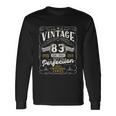 Vintage 1939 Birthday For Women Men 83 Years Old Long Sleeve T-Shirt Gifts ideas