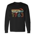 Vintage 1963 Made In 1963 59Rd Birthday 59 Year Old Long Sleeve T-Shirt Gifts ideas
