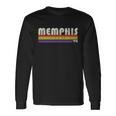 Vintage 80S Style Memphis Tn Gay Pride Month Long Sleeve T-Shirt Gifts ideas