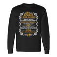 Vintage Beware I Ride Horses Long Sleeve T-Shirt Gifts ideas