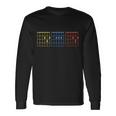 Vintage Guitar Chord Dad Music Fathers Day Long Sleeve T-Shirt Gifts ideas