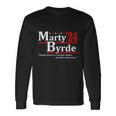 Vintage Marty 2024 Byrdes Election Tshirt Long Sleeve T-Shirt Gifts ideas