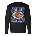 Vintage Sclsu Mud Dogs Classic Football Tshirt Long Sleeve T-Shirt Gifts ideas