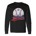Washington Baseball Vintage Style Fan Long Sleeve T-Shirt Gifts ideas