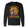 The Witch Beware Of The Labrador Retriever Halloween Long Sleeve T-Shirt Gifts ideas