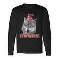 Wolf Birthday Themed Party Wolves Theme Girl Wolf Lover V3 Long Sleeve T-Shirt Gifts ideas