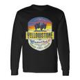 Yellowstone National Park Tshirt V2 Long Sleeve T-Shirt Gifts ideas