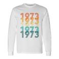 1973 Retro Colorful Roe V Wade Long Sleeve T-Shirt Gifts ideas