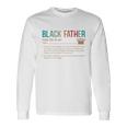 Black Father Noun Father Day Classic Long Sleeve T-Shirt Gifts ideas