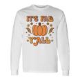 Its Fall Yall Pumpkin Spice Autumn Season Thanksgiving Long Sleeve T-Shirt Gifts ideas
