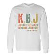 Ketanji Brown Jackson Judge Ketanji Brown Scotus 2022 Tshirt Long Sleeve T-Shirt Gifts ideas