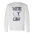 Meri Caw Eagle Head Graphic 4Th Of July Long Sleeve T-Shirt Gifts ideas