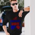 All American Mimi Sunglasses 4Th Of July Independence Day Patriotic Long Sleeve T-Shirt Gifts for Him