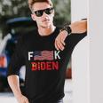 Anti Biden Fjb Bare Shelves Bareshelves Biden Sucks Political Humor Long Sleeve T-Shirt Gifts for Him