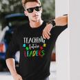 Autism Teacher For Special Education Long Sleeve T-Shirt T-Shirt Gifts for Him