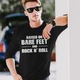 Bare Feet & Rock N Roll Long Sleeve T-Shirt Gifts for Him