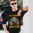 Best Doodle Dad Ever Tshirt Long Sleeve T-Shirt Gifts for Him