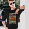 I Have A Big Package For You Ugly Christmas Sweater Tshirt Long Sleeve T-Shirt Gifts for Him