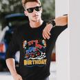 It Is My Birthday Boy Monster Truck Car Party Day Long Sleeve T-Shirt Gifts for Him