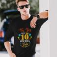 This Boy Is Now Double Digits Birthday Boy 10 Year Old Long Sleeve T-Shirt Gifts for Him