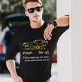 Car Guy Vintage Car Guy Definition Mechanic Long Sleeve T-Shirt Gifts for Him