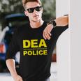Dea Drug Enforcement Administration Agency Police Agent Tshirt Long Sleeve T-Shirt Gifts for Him