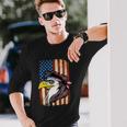 Eagle Mullet Usa American Flag Merica 4Th Of July Meaningful V2 Long Sleeve T-Shirt Gifts for Him