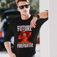 Firefighter Future Firefighter For Young Girls Long Sleeve T-Shirt Gifts for Him