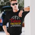 Firefighter You Looking At A Future Firefighter Firefighter Long Sleeve T-Shirt Gifts for Him