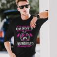 Firefighter Proud Daughter Of Firefighter Dad Firemans Girl Long Sleeve T-Shirt Gifts for Him