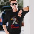 You Free Tonight Bald Eagle Mullet Usa Flag 4Th Of July V3 Long Sleeve T-Shirt Gifts for Him