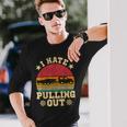 I Hate Pulling Out Sarcastic Boating Fishing Watersport Men Women Long Sleeve T-Shirt T-shirt Graphic Print Gifts for Him