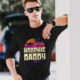 Hoochie Daddy Season Summer Beach Retro Fathers Day Long Sleeve T-Shirt Gifts for Him