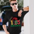 Juneteenth Freedom Day Emancipation Day Thank You Bag Style Meaningful Long Sleeve T-Shirt Gifts for Him