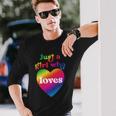 Just A Girl Who Loves Just A Girl Who Loves Long Sleeve T-Shirt Gifts for Him