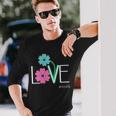 Love Mimi Flower Mimilife Long Sleeve T-Shirt Gifts for Him