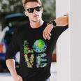Love World Earth Day 2022 Planet Environmental Animal Tshirt Long Sleeve T-Shirt Gifts for Him