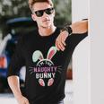 Matching Easter Party Graphic Im The Naughty Bunny Men Women Long Sleeve T-Shirt T-shirt Graphic Print Gifts for Him Matching Easter Party Graphic Im The Naughty Bunny Men Women Long Sleeve T-Shirt T-shirt Graphic Print Gifts for Him