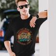 May 1982 In 2022 40Th Birthday Party Vintage Long Sleeve T-Shirt Gifts for Him