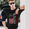 We The People 1776 Distressed Usa American Flag Long Sleeve T-Shirt Gifts for Him