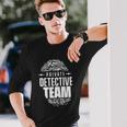 Private Detective Team Spy Investigator Observation Long Sleeve T-Shirt Gifts for Him