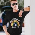Rainbow Gods Covenant Bible Christian Lover Long Sleeve T-Shirt Gifts for Him