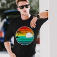 Retro Beach 80S Aesthetic Long Sleeve T-Shirt Gifts for Him